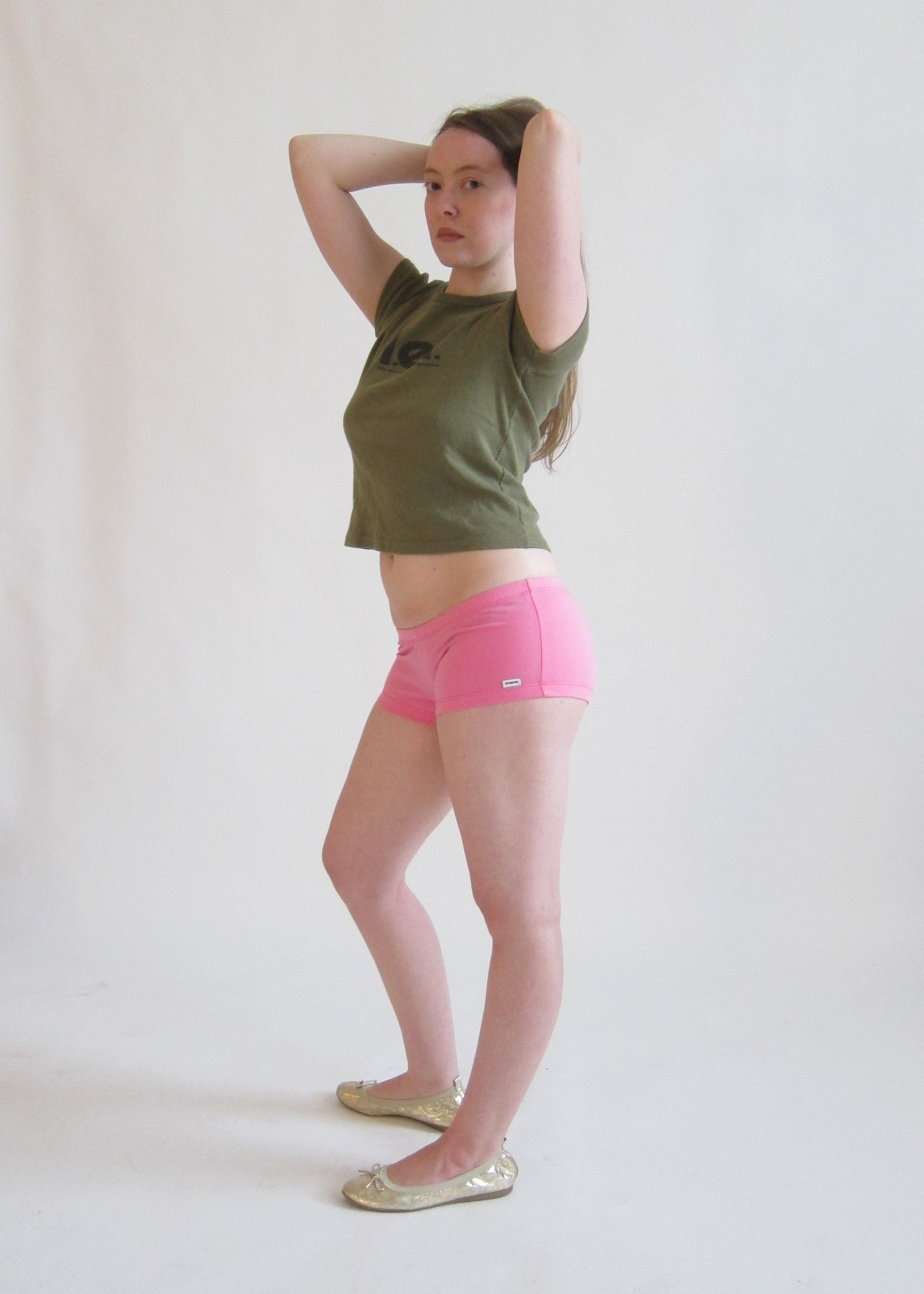 Cotton Mini Short - Bubblegum