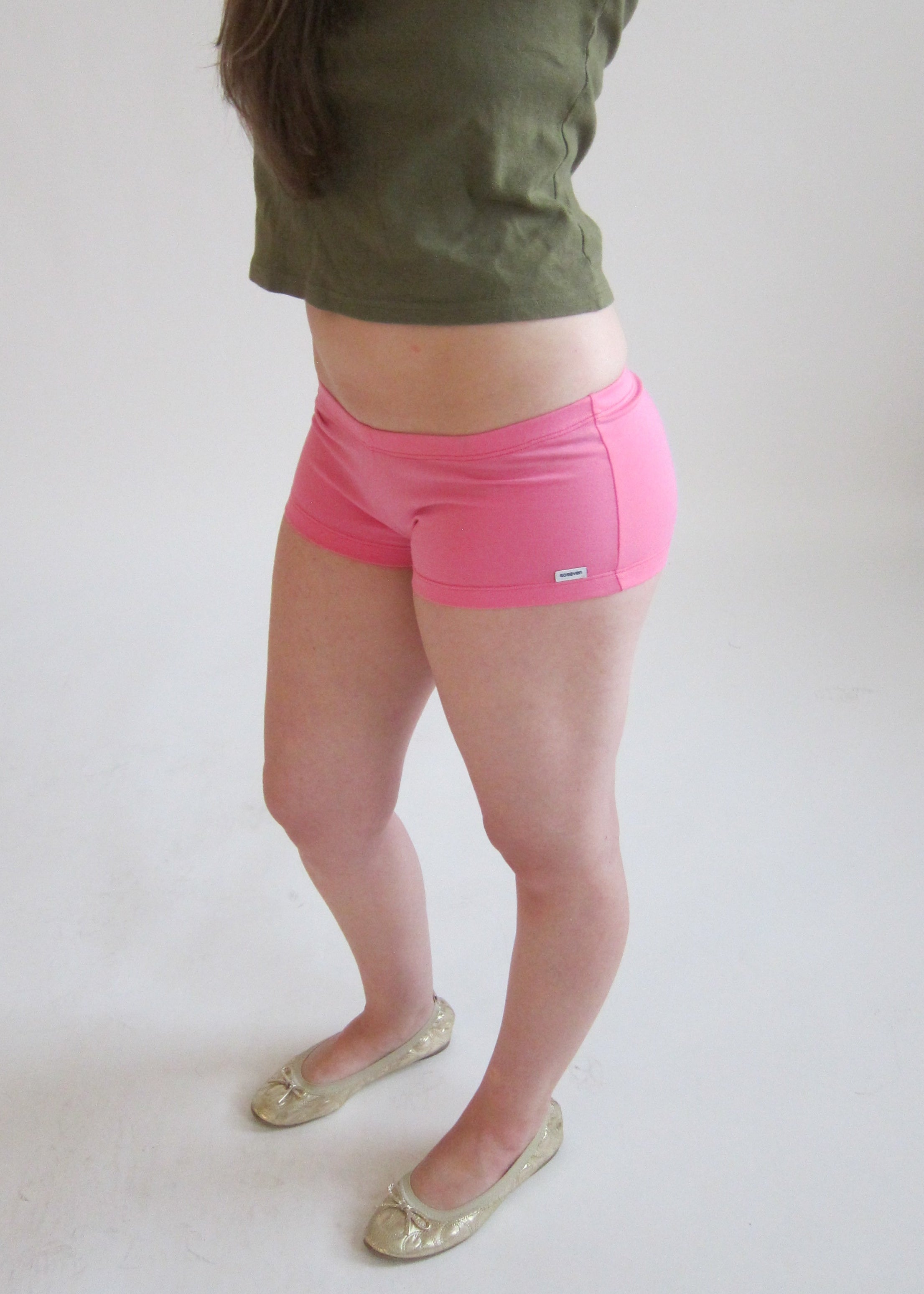 Cotton Mini Short - Bubblegum